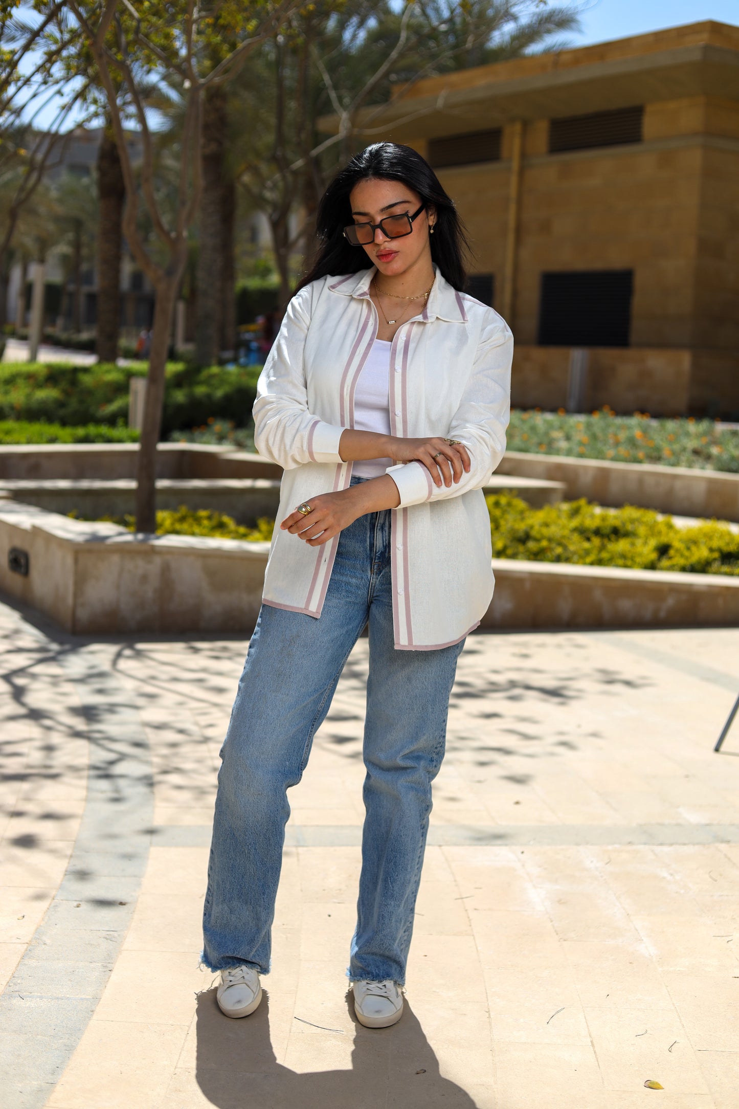 Lavender Linen Shirt