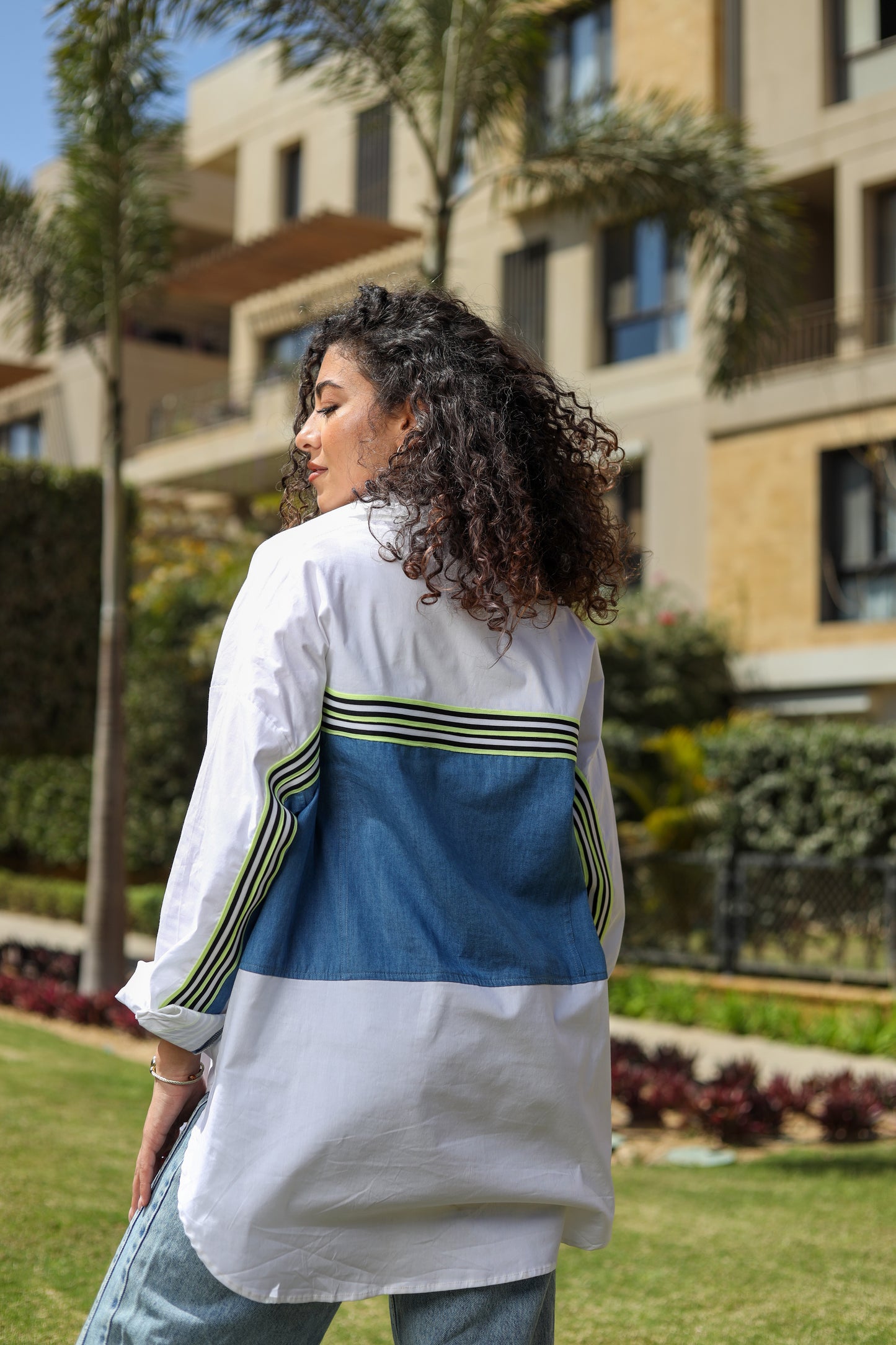 Urban Edge Patchwork Shirt