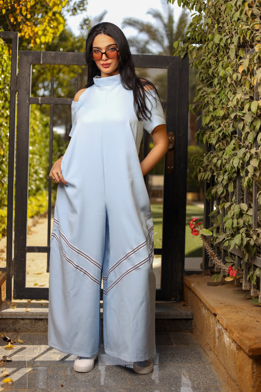 Pastel blue Flow Motion Jumpsuit