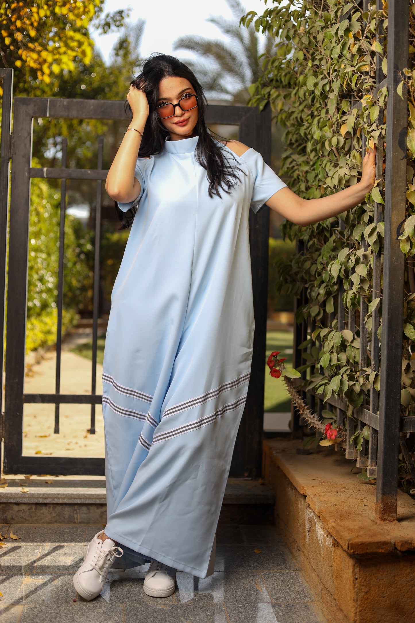 Pastel blue Flow Motion Jumpsuit