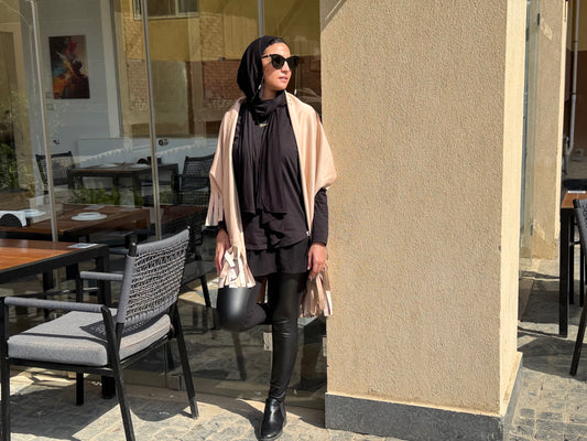 “Fringe Edge Fall Cape”