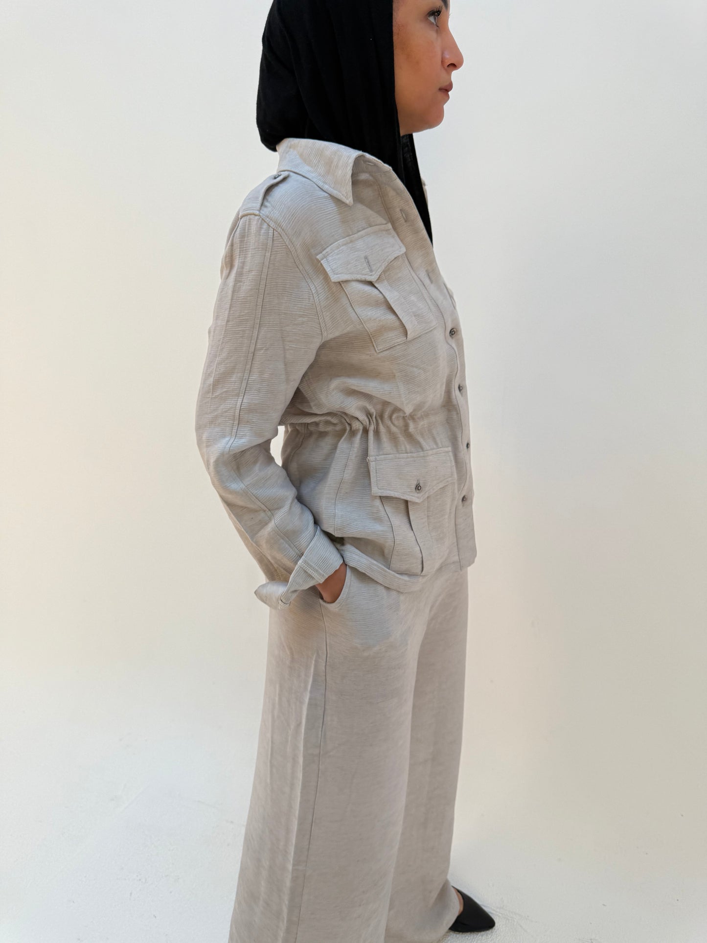 Grey Linen Grace