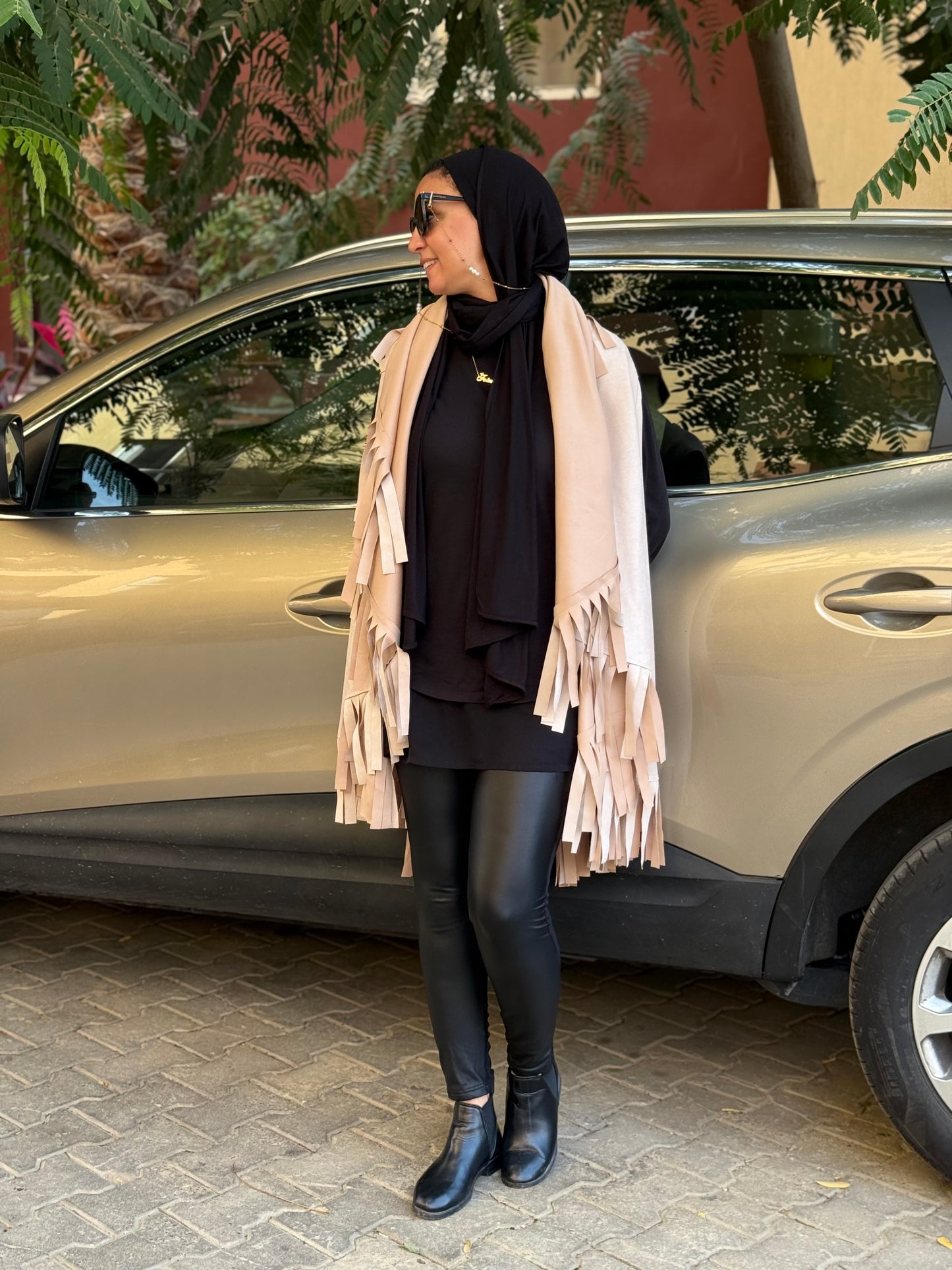 “Fringe Edge Fall Cape”