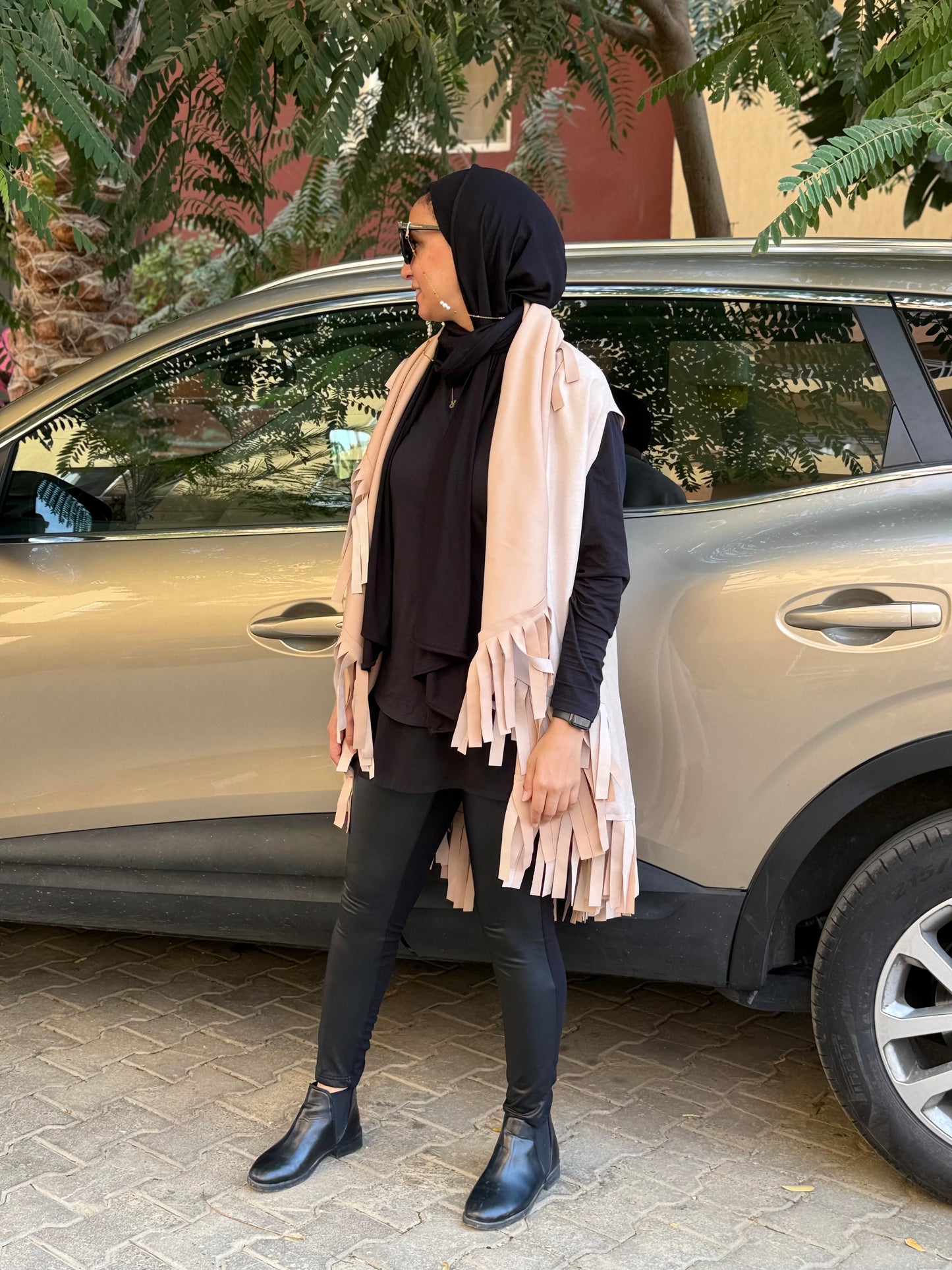 “Fringe Edge Fall Cape”