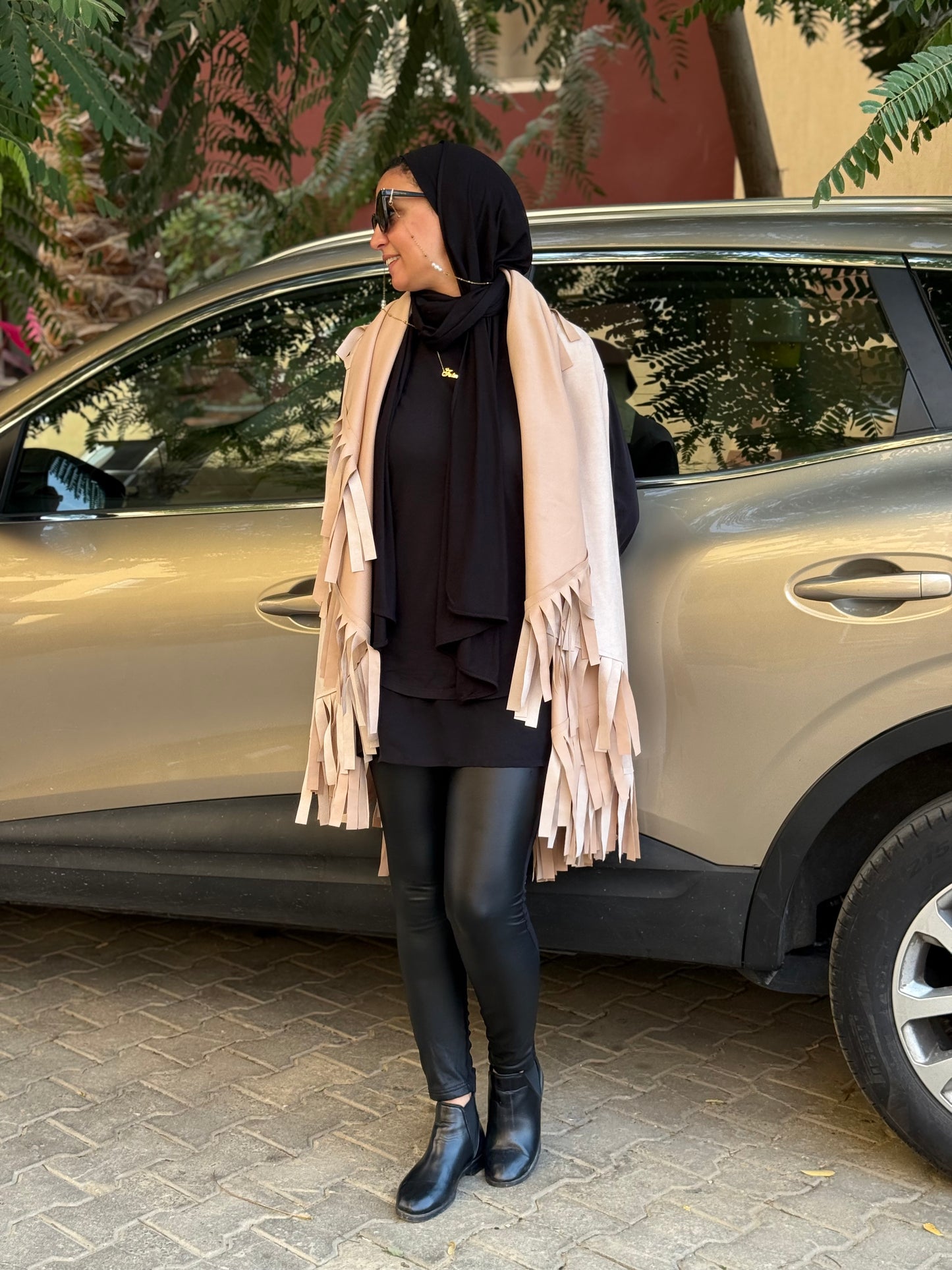 “Fringe Edge Fall Cape”