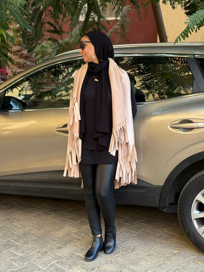 “Fringe Edge Fall Cape”