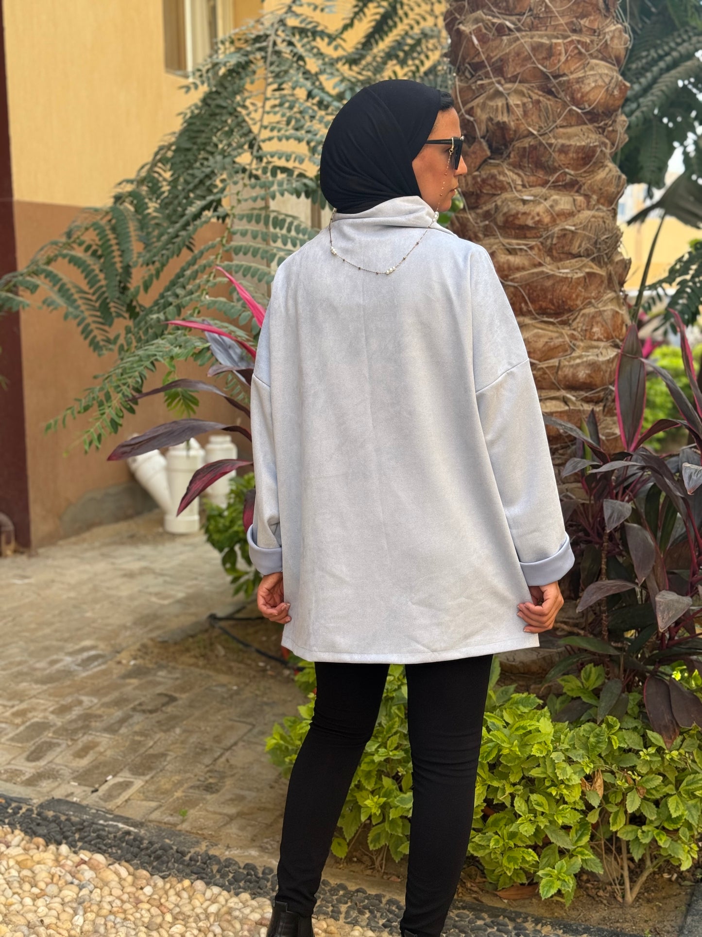 Drape Turtleneck Top