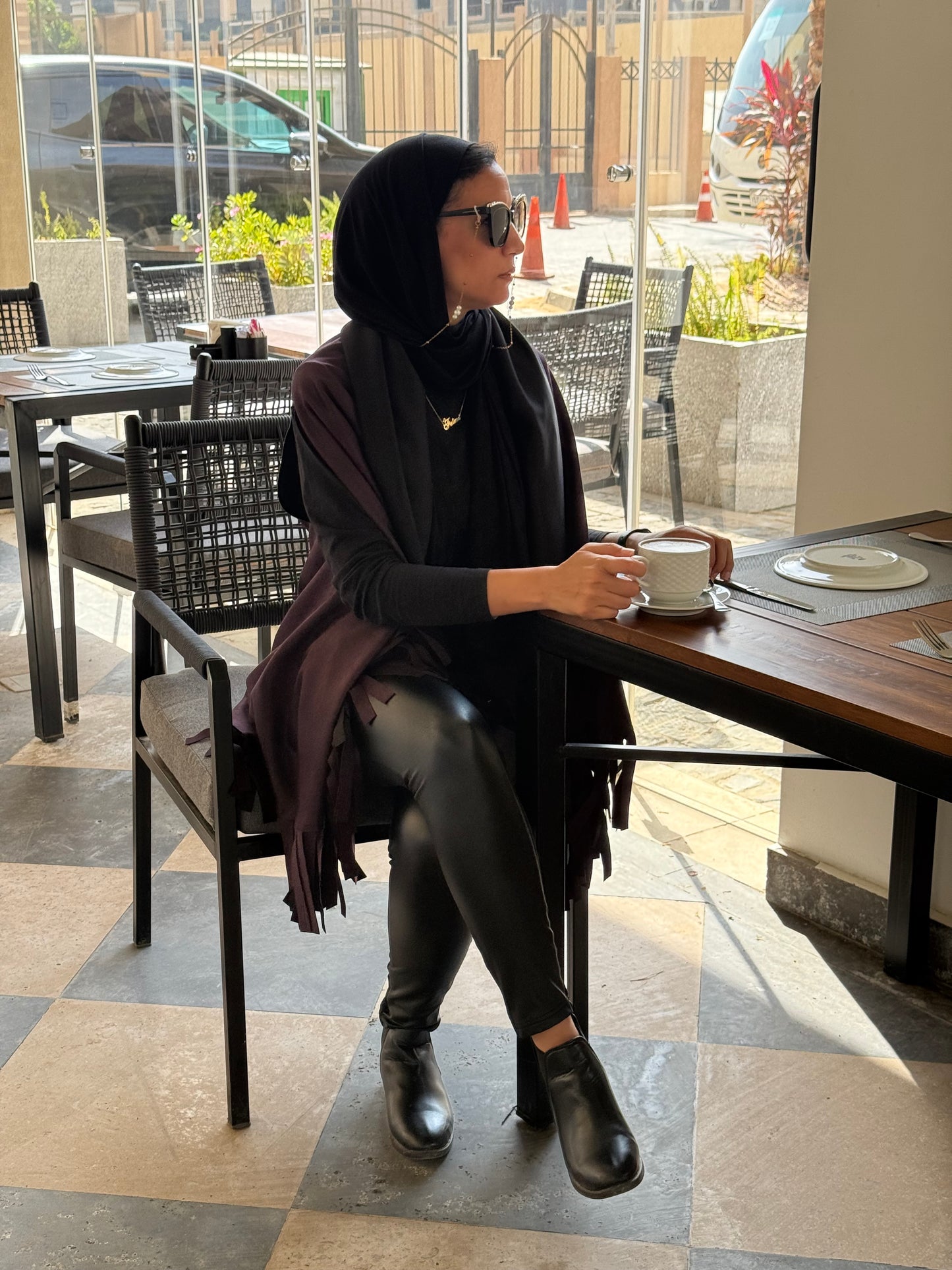 “Fringe Edge Fall Cape”