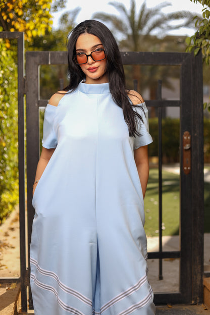 Pastel blue Flow Motion Jumpsuit