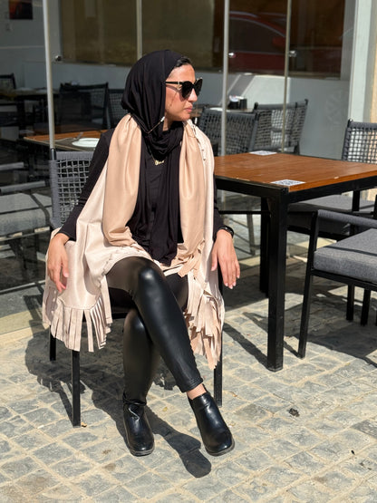 “Fringe Edge Fall Cape”