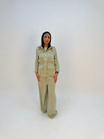 Olive Linen Grace