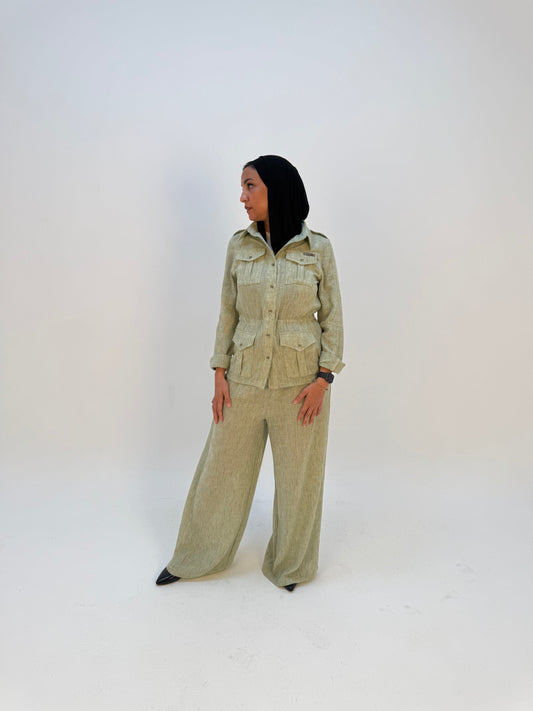 Olive Linen Grace