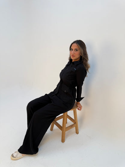 Black Linen Grace