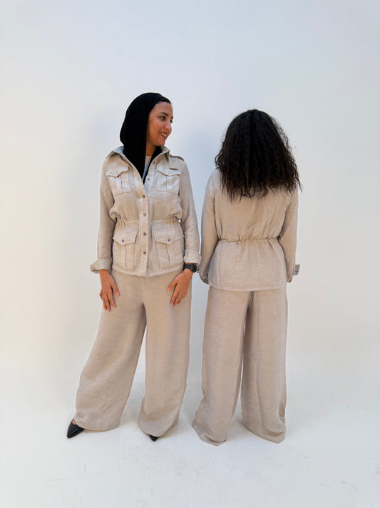 Grey Linen Grace